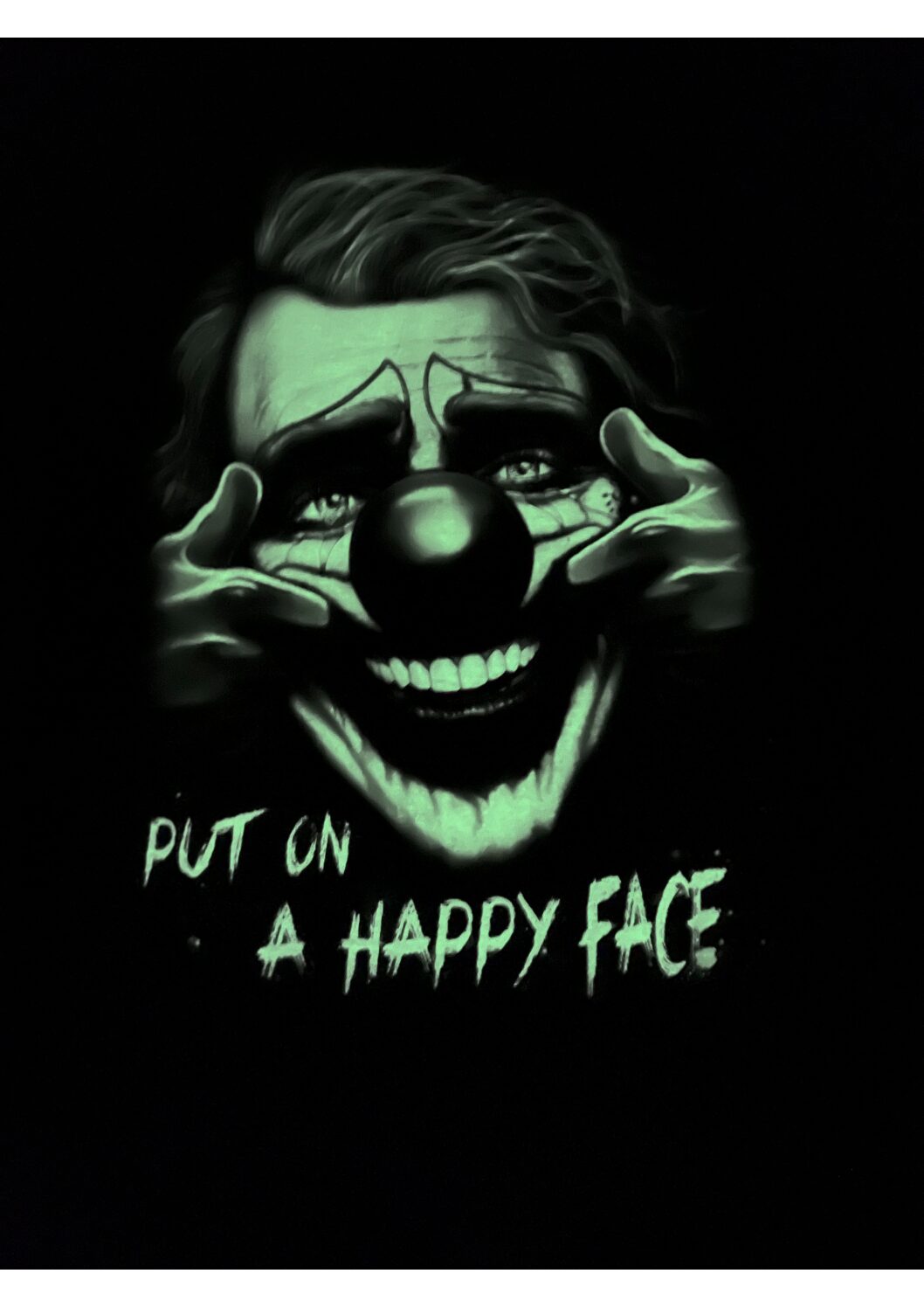 JOKER PUT ON A HAPPY FACE - Glow in the dark - Image 3