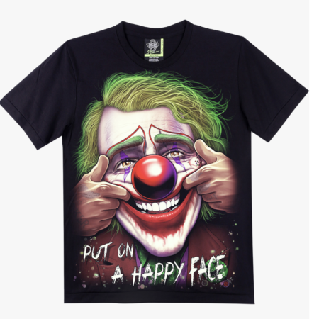 JOKER PUT ON A HAPPY FACE - Glow in the dark